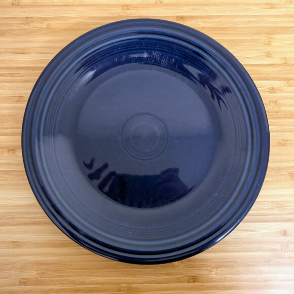 Fiestaware Cobalt Blue 3-Piece Place Setting – Discontinued - Picture 5 of 5